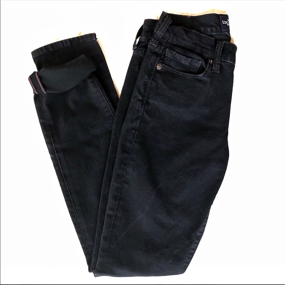 LUCKY BRAND • Black Skinny Jeans
